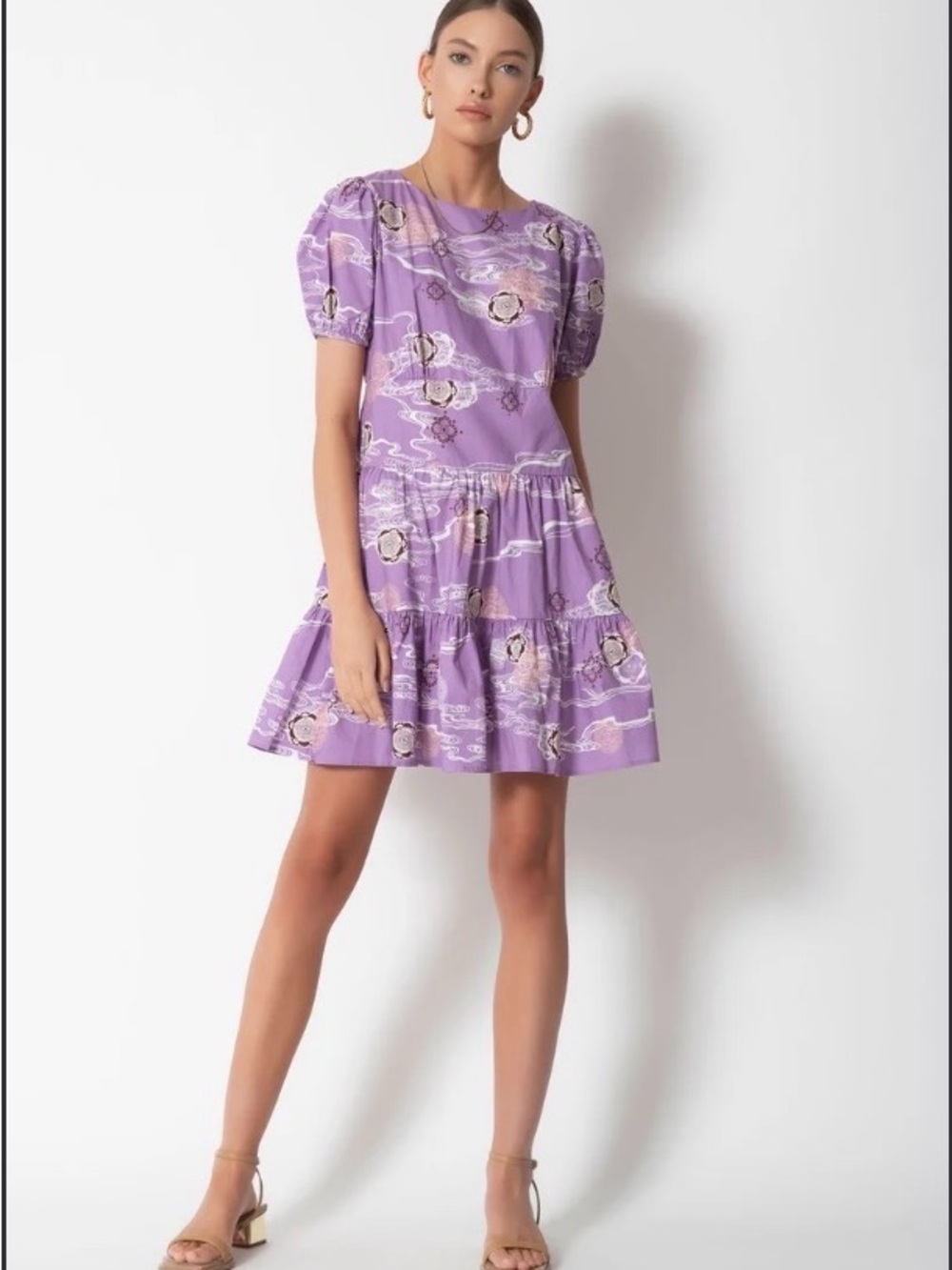 Tart Tiered Mini Dress